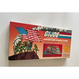 GI JOE ARAH 1982 ADVENTURE BOARD GAME by IGI **NEAR COMPLETE**